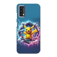 Чехол с Пикачу на Blackview A90 – Лого Пикачу