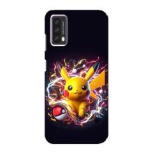 Чехол с Пикачу на Blackview A90 – Пикачу с мячом