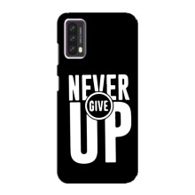Силіконовый Чохол на Blackview A90 з картинкою НАЙК (Never Give UP)