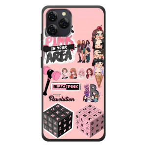 Чехлы с картинкой для Blackview A95 – BLACK PINK коллаж