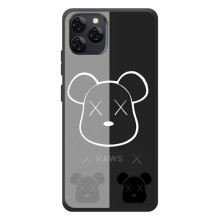 Чохли для Blackview A95 - Bearbrick Louis Vuitton (PREMIUMPrint) (БеарБрік очі)