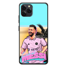 Чехлы для Блэквью А95 - Лео Месси Маями (Майами Месси)