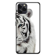 Чехлы с картинками животных Blackview A95 – Белый Тигр
