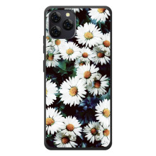 Чехол с картинкой (Стильные) для Блэквью А95 - (AlphaPrint) – Ромашки