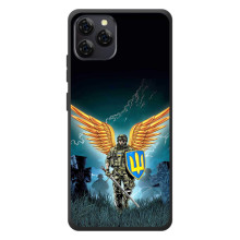 Чехлы с картинкой ЗСУ для Blackview A95 (AlphaPrint) (Солдат ЗСУ)