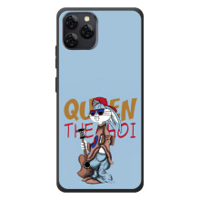 Чохли з крутими принтами для Blackview A95 - (PREMIUMPrint) (Бакс Бани)