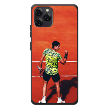 Чохли з прінтом Спортивна тематика для Blackview A95 – Алькарас Тенісист