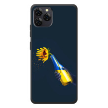 Чехол для Патриота Украины Blackview A95 - (AlphaPrint) – Коктейль молотова