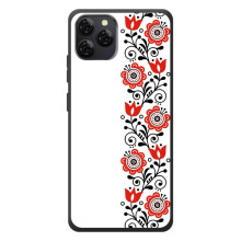 Чехол для Патриота Украины Blackview A95 - (AlphaPrint) – Яркая вишиванка