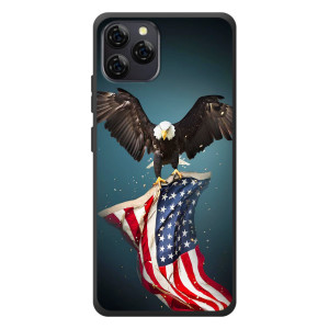 Чехол Флаг USA для Blackview A95 – Орел и флаг