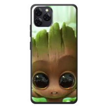 Чехол МАРВЕЛ для Блэквью А95 (AlphaPrint) – Милый Грут