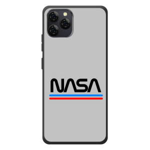 Силиконовый бампер с принтом "Наса" на Blackview A95 – Наса