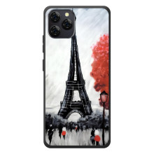 Чехол Эйфелева Башня для Blackview A95 - (AlphaPrint) – Башня в Париже