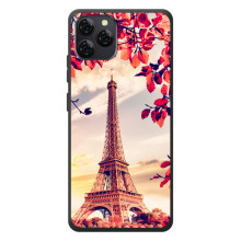 Чехол Эйфелева Башня для Blackview A95 - (AlphaPrint) – Эйфелева Башня