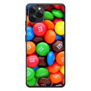 Чехол с изображением  вкусной еды для Blackview A95 – Разноцветные M&M'S