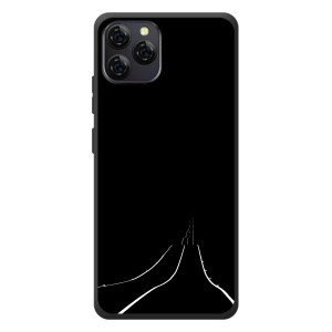 Чехол с картинками на черном фоне для Blackview A95 – Дорога