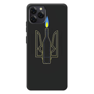 Чехол с картинкой (Патриотический ГЕРБ) на Blackview A95 (Герб - Молотова)