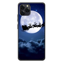 Чохол Санта Клаус для Blackview A95 (Санта - місяць)