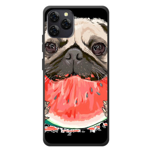 Чохол (ТПУ) Милі песики для Blackview A95 – Смішний Мопс