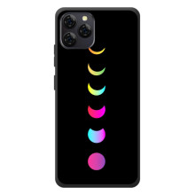 Чохол (ТПУ) з планетами на Blackview A95 – Повнолуння