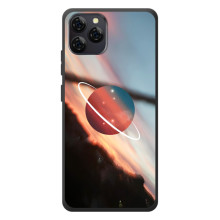 Чохол (ТПУ) з планетами на Blackview A95