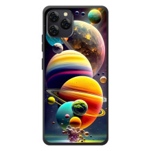 Чохол (ТПУ) з планетами на Blackview A95 – Сонячна система