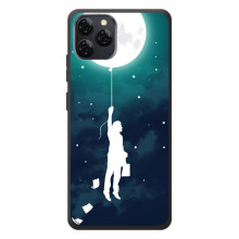 Чохол (ТПУ) з планетами на Blackview A95 – To The moon