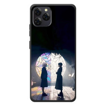 Чехлы Венсдей на Blackview A95 Уэнсдей (AlphaPrint) – Уэнздей и Инид