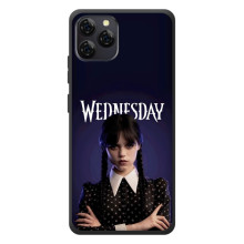 Чехлы Венсдей на Blackview A95 Уэнсдей (AlphaPrint) – Wednesday