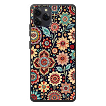 Чехол с принтом Ковер для Blackview A95 – Цветочный ковер