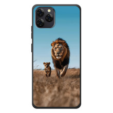 Чехол Король лев на Блэквью А95 – Мусафа и Симба