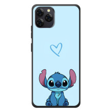 Чохол з малюнком Стіч для Blackview A95 – Блакитний Стіч