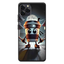 Чехол с мемом Тралалело тралала на Blackview A95 – Капучино асасино