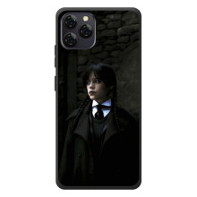 Чехол с дизайном Венздей 2 на Blackview A95 (Уэнсдей в костюме)