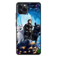 Чехол с принтом дракон Беззубик для Блэквью А95 (Иннинг с драконами)