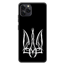 Чехол с украинским гербом на Blackview A95