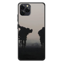 Чехол с украинским воином на Blackview A95 – Украинские солдаты