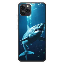 Чехол с картинкой «Хищники» для Blackview A95 (Акула)