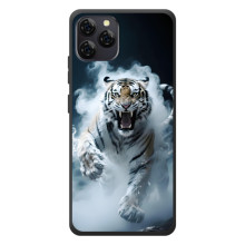 Чехол с картинкой «Хищники» для Blackview A95 (Тигр)