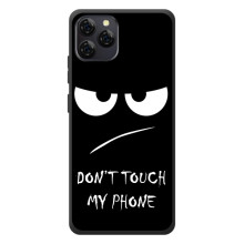 Чохол з прикольним текстом на Blackview A95