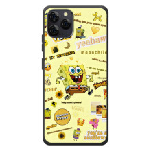 Силіконовий чохол Спанч Боб на Bleckvюu A95 – Спанч Боб біжить