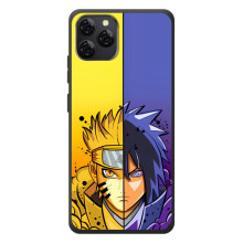 Купить Чохли на телефон з принтом Anime для Blackview A95 (Naruto Vs Sasuke)