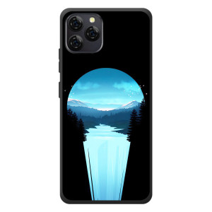 Літній Чохол на Blackview A95 – Синій Водоспад