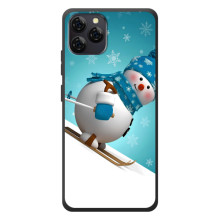 Чохол з зимовим принтом для Bleckvюu A95