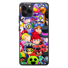 Силіконовый Чохол на Blackview A95 з картинкою Brawl Stars (Персонажі)