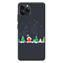 Силіконовий бампер на різдво для Blackview A95 – Місто зимове