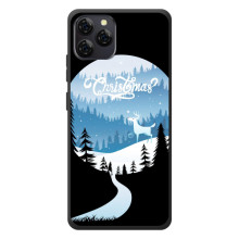 Силіконовий бампер на різдво для Blackview A95 – Різдвяний Олень