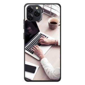 Силиконовый бампер (Работники) на Blackview A95 – Офисный работник