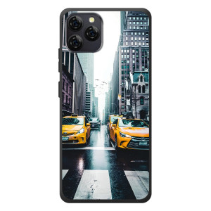 Силиконовый бампер (Работники) на Blackview A95 – Такси
