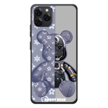 Силіконовий чохол для Blackview A95 – Ведмідь Louis Vuitton